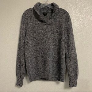 J Crew Sweater Mens L Lambs Wool Shawl Collar Long Sleeve Pullover Preppy